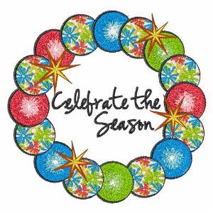 Picture of Celebrate Season Machine Embroidery Design