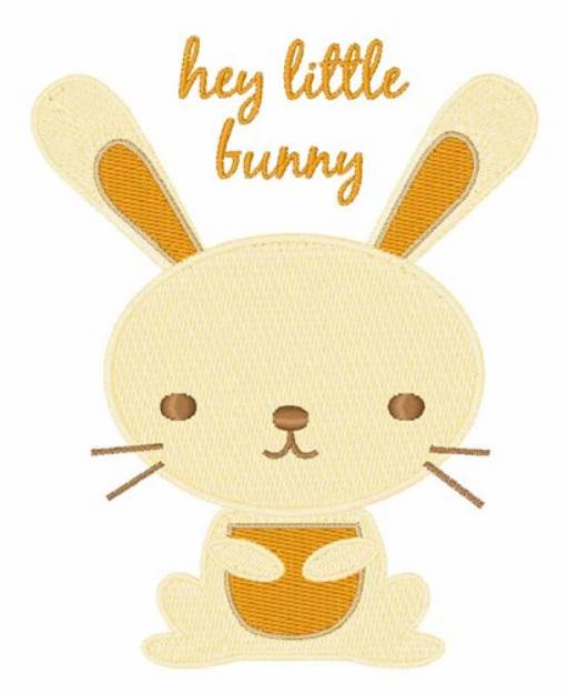 Picture of Little Bunny Machine Embroidery Design