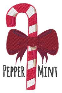 Picture of Peppermint Machine Embroidery Design
