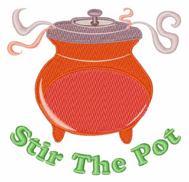 Picture of Stir The Pot Machine Embroidery Design