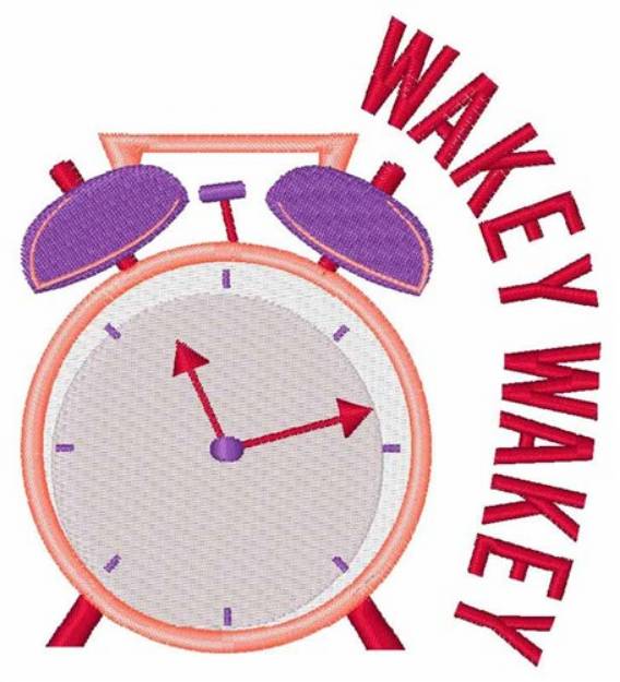 Picture of Wakey Wakey Machine Embroidery Design