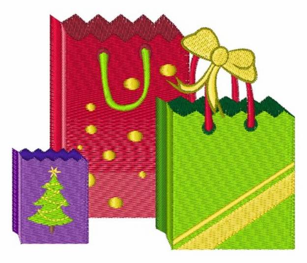 Picture of Holiday Gifts Machine Embroidery Design