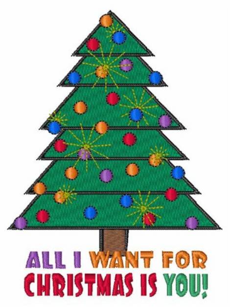 Picture of Want For Christmas Machine Embroidery Design