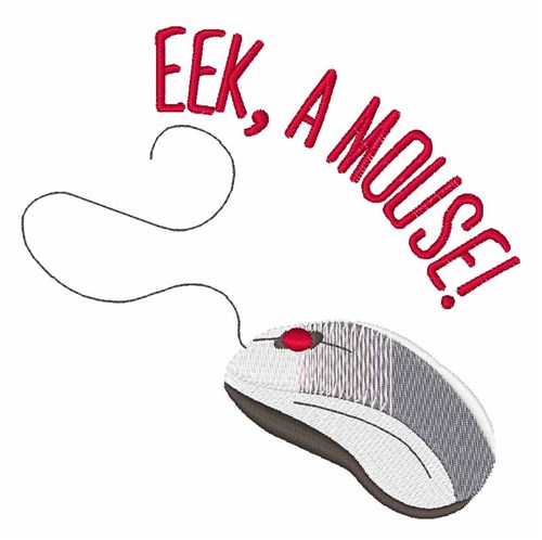 Eek A Mouse Machine Embroidery Design
