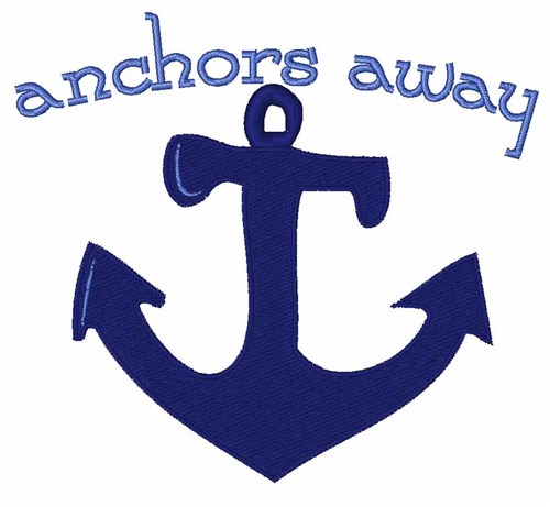 Anchors Away Machine Embroidery Design