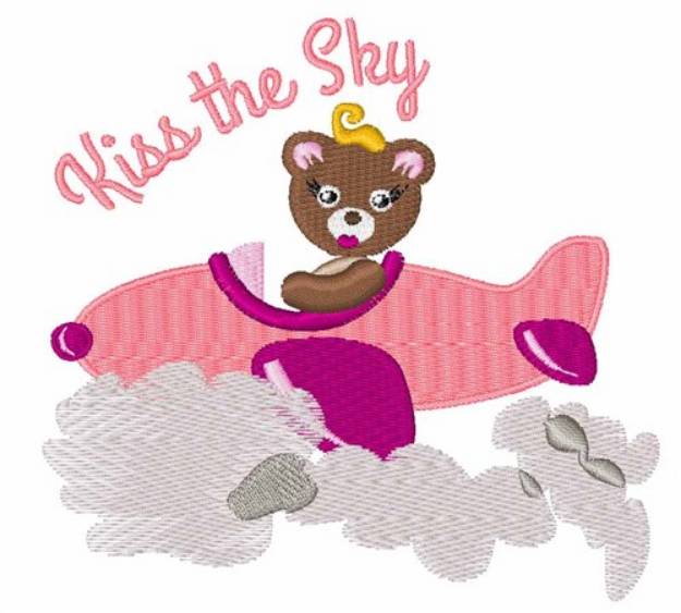 Picture of Kiss The Sky Machine Embroidery Design