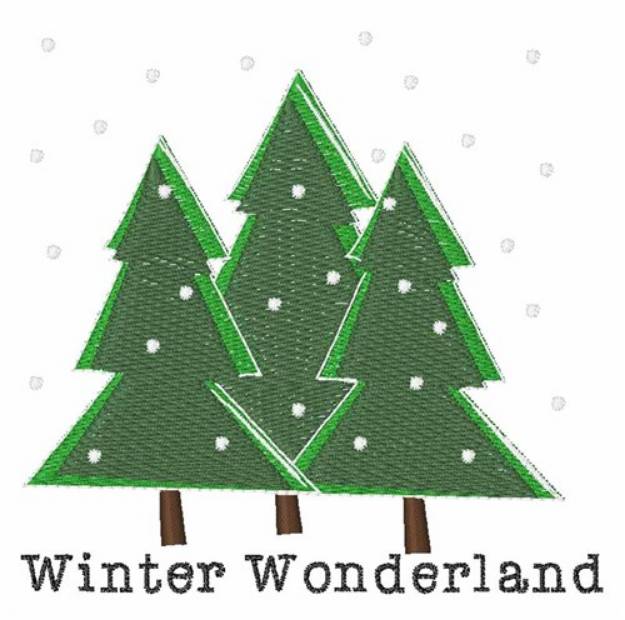Picture of Winter Wonderland Machine Embroidery Design