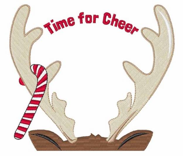 Picture of Time For Cheer Machine Embroidery Design