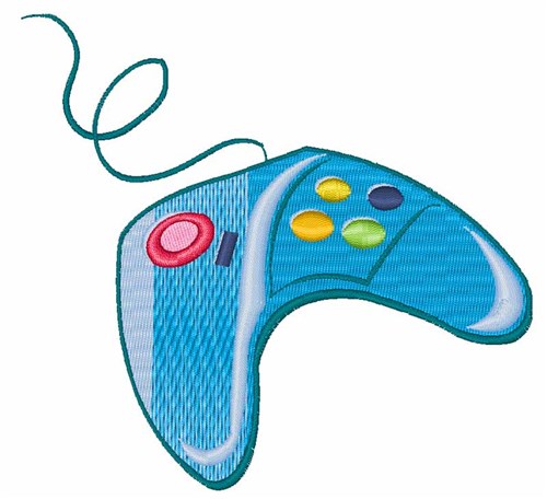 Game Controller Machine Embroidery Design