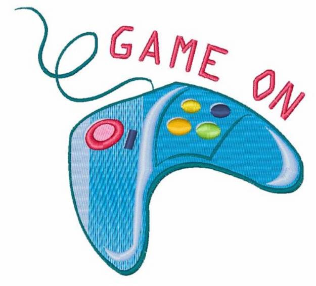 Picture of Game On Machine Embroidery Design