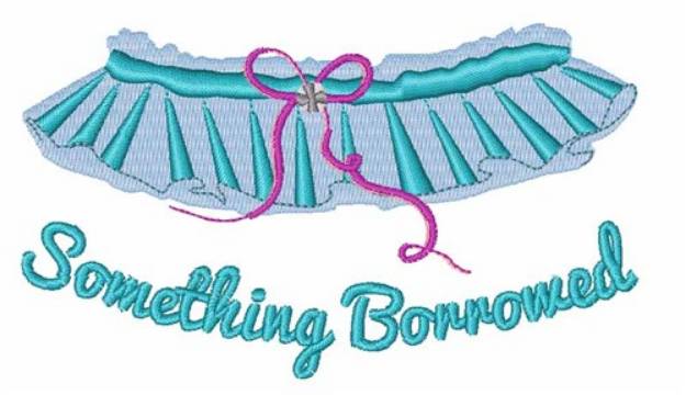 Picture of Something Borowed Machine Embroidery Design