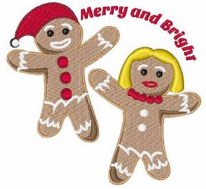 Picture of Merry And Bright Machine Embroidery Design