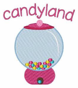 Picture of Candyland Machine Embroidery Design
