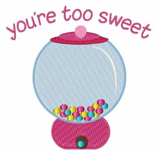 Picture of Too Sweet Machine Embroidery Design
