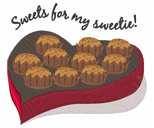 For Sweetie Machine Embroidery Design