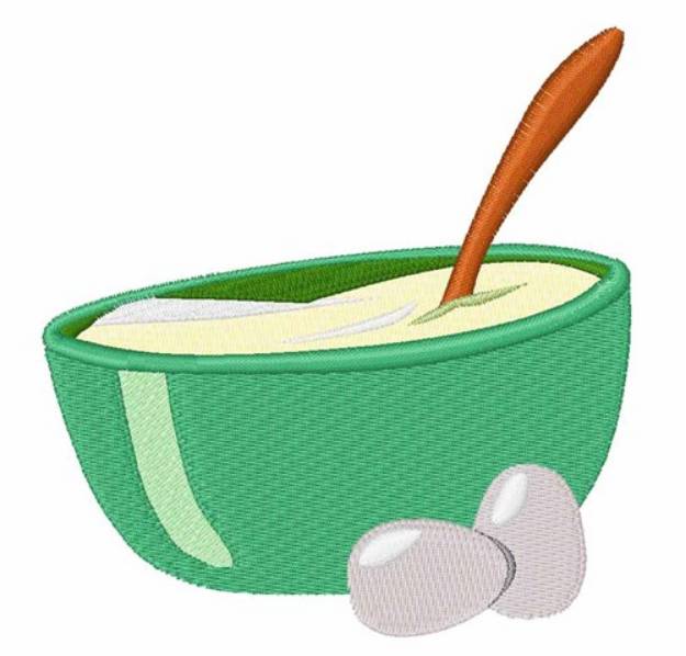 Picture of Mixing Bowl Machine Embroidery Design