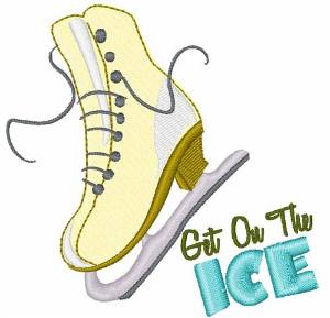 Picture of On The Ice Machine Embroidery Design
