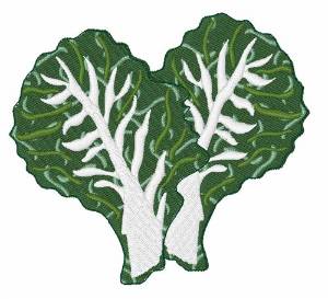Picture of Kale Leaves Machine Embroidery Design