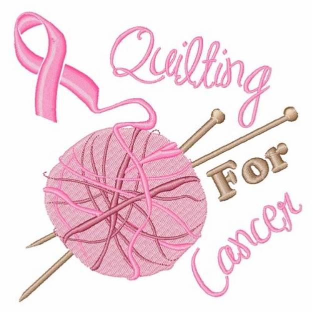 Picture of Quilting For Cancer Machine Embroidery Design