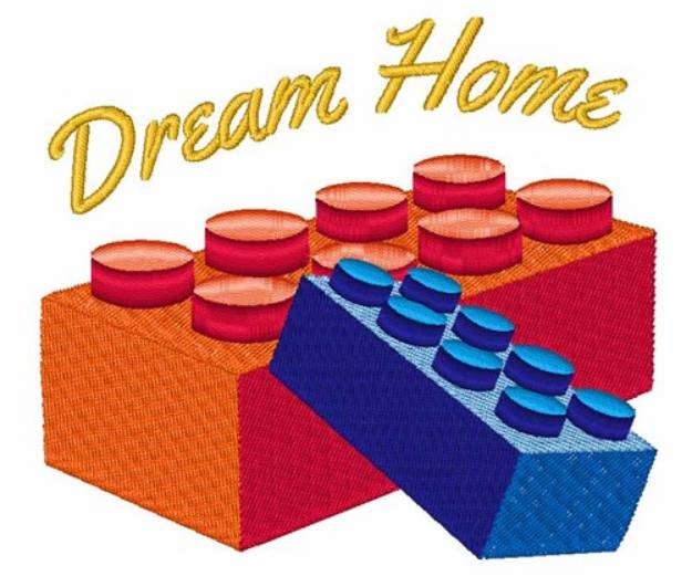 Picture of Dream Home Machine Embroidery Design