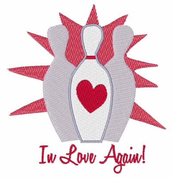 Picture of Love Again Machine Embroidery Design