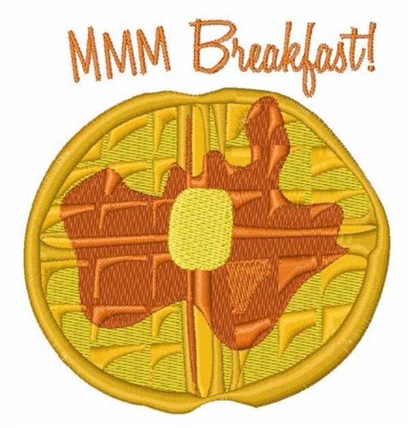 Picture of MMM Breakfast Machine Embroidery Design