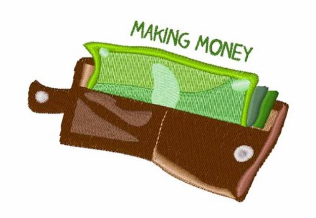 Picture of Making Money Machine Embroidery Design