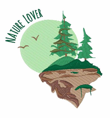 Nature Lover Machine Embroidery Design
