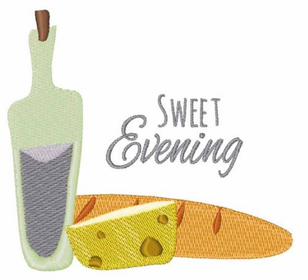 Picture of Sweet Evening Machine Embroidery Design