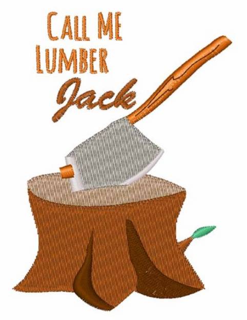 Picture of Lumber Jack Machine Embroidery Design