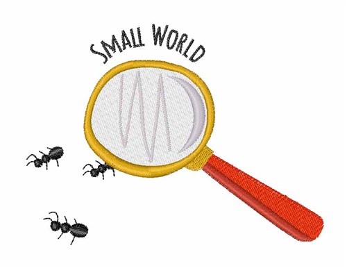 Small World Machine Embroidery Design