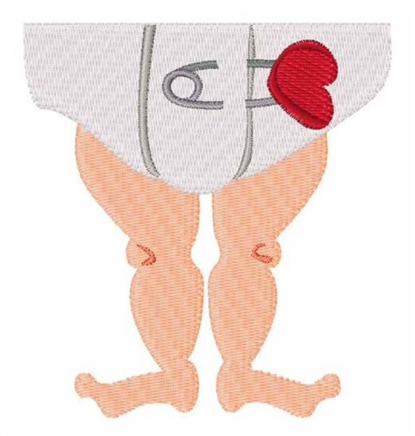 Picture of Baby Legs Machine Embroidery Design