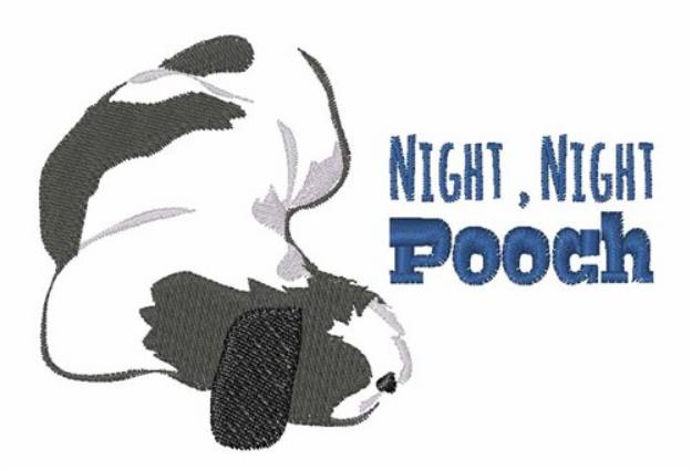 Picture of Night Night Pooch Machine Embroidery Design