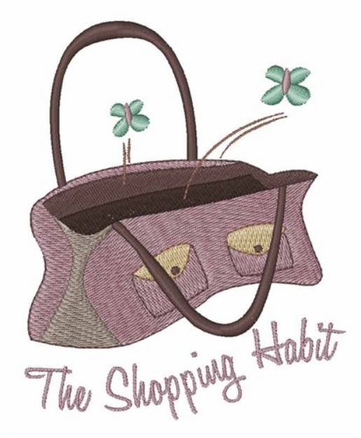 Picture of Shopping Habit Machine Embroidery Design