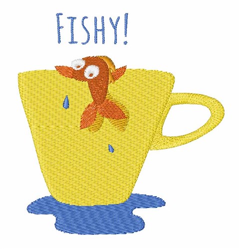 Fishy! Machine Embroidery Design