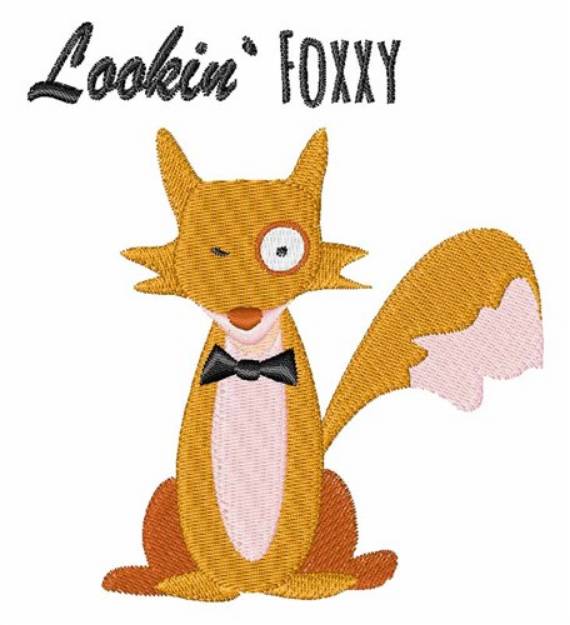 Picture of Lookin Foxxy Machine Embroidery Design