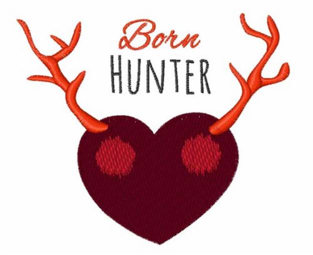 Picture of Born Hunter Machine Embroidery Design