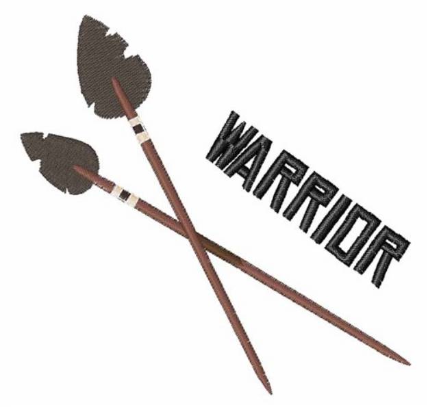 Picture of Warrior Arrows Machine Embroidery Design