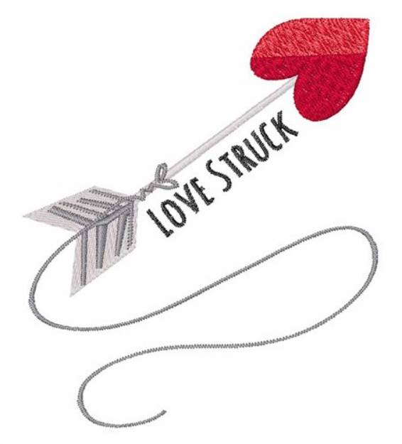 Picture of Love Struck Machine Embroidery Design