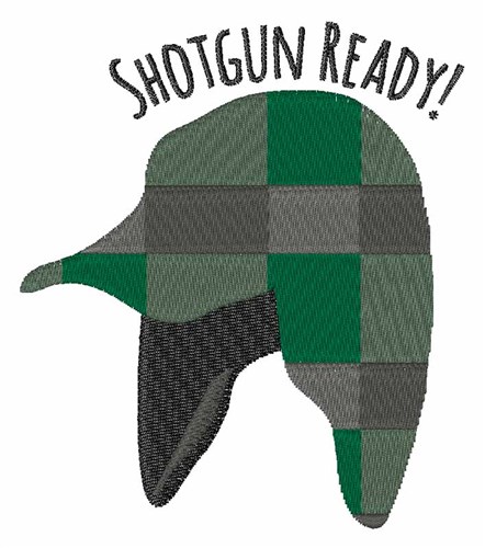 Shotgun Ready Machine Embroidery Design