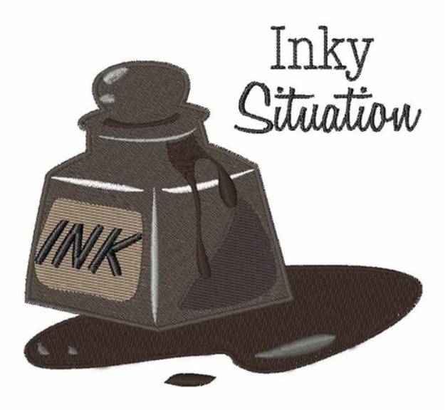 Picture of Inky Situation Machine Embroidery Design