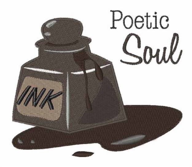 Picture of Poetic Soul Machine Embroidery Design
