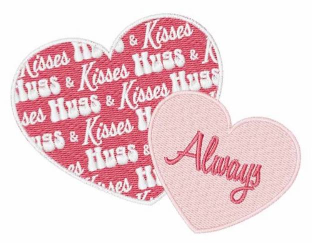 Picture of Always Heart Machine Embroidery Design