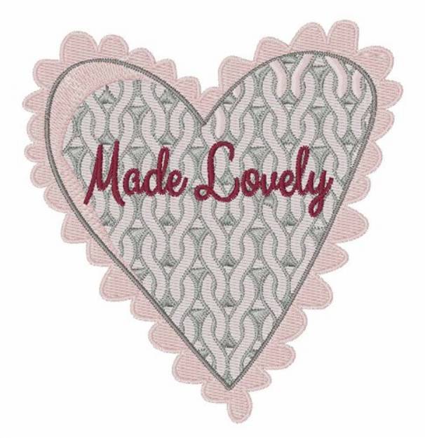 Picture of Made Lovely Machine Embroidery Design