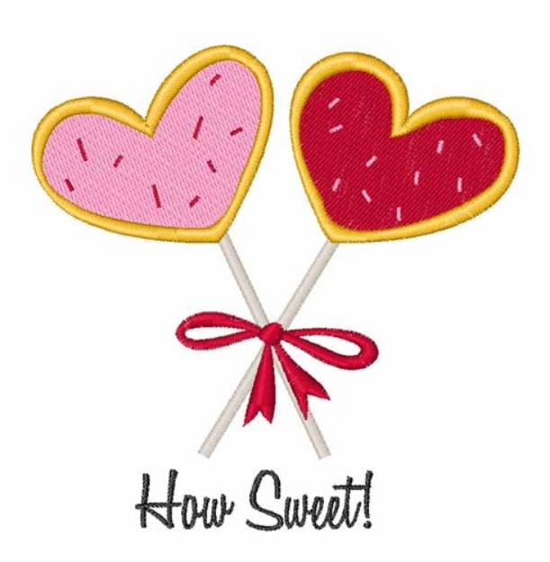Picture of How Sweet Machine Embroidery Design