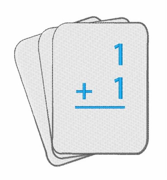 Picture of Math Flashcards Machine Embroidery Design