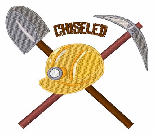 Chiseled Tools Machine Embroidery Design