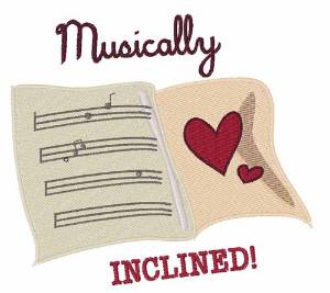 Picture of Musically Inclined Machine Embroidery Design