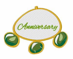 Picture of Anniversary Bracelet Machine Embroidery Design