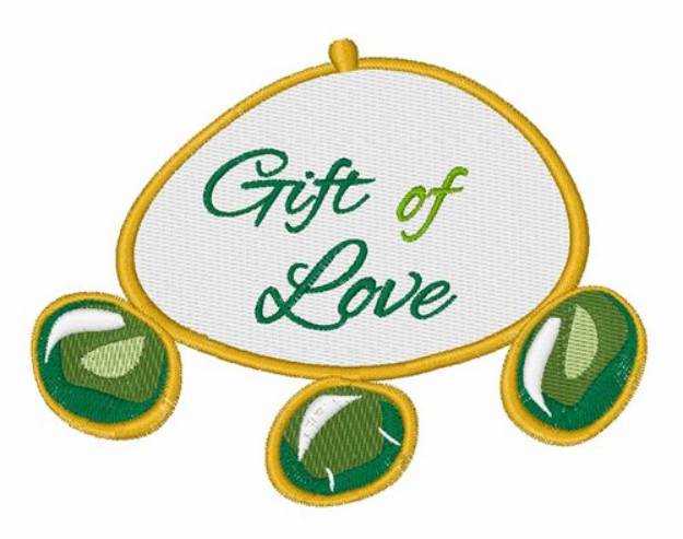 Picture of Gift of Love Machine Embroidery Design